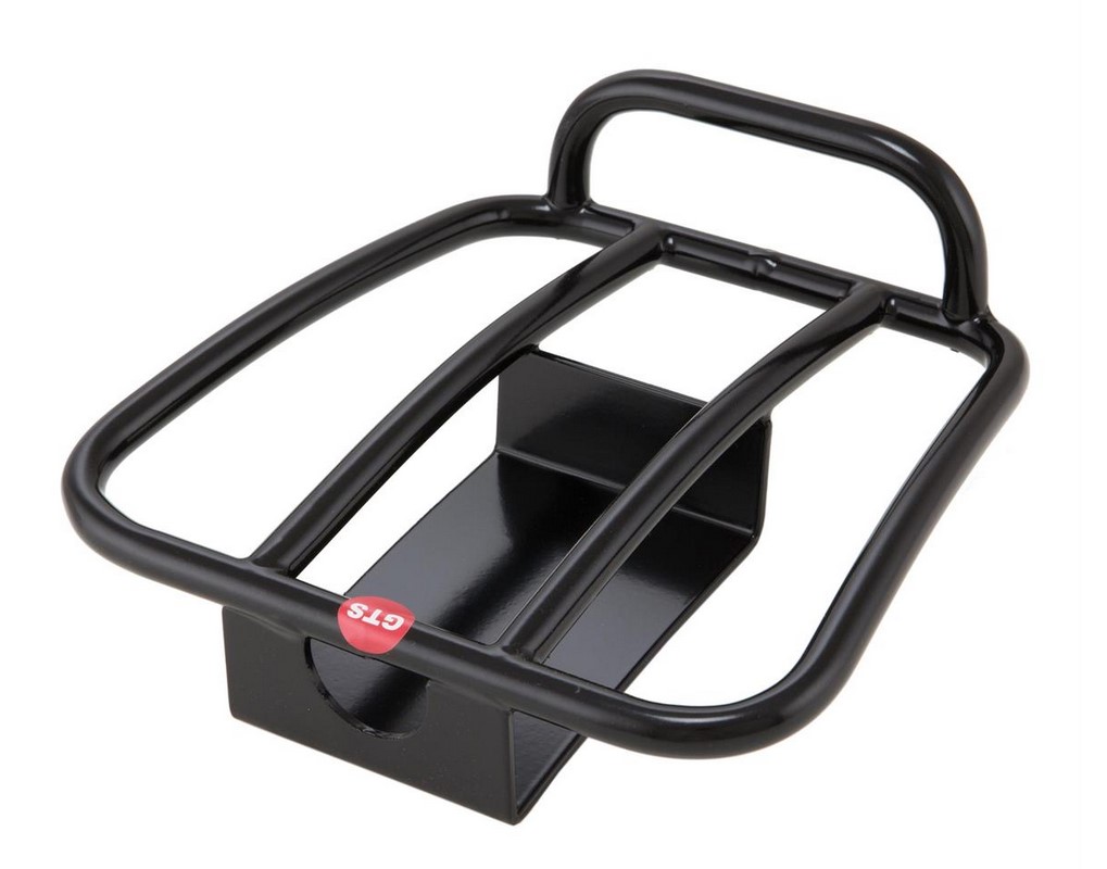 Portaequipajes trasero 70's para Vespa GTS/GTV/GT 125-300cc 4T LC, negro