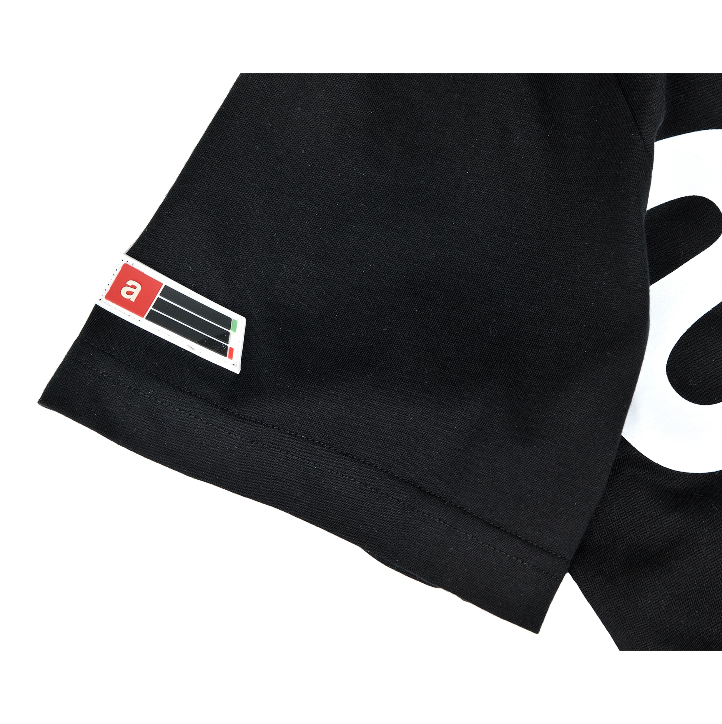 Camiseta Aprilia Wide negra