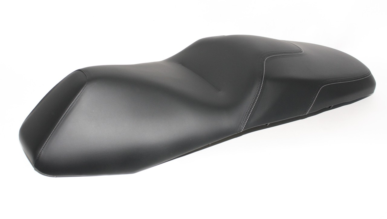 Asiento banqueta calefactable negro para MP3 400 / 530