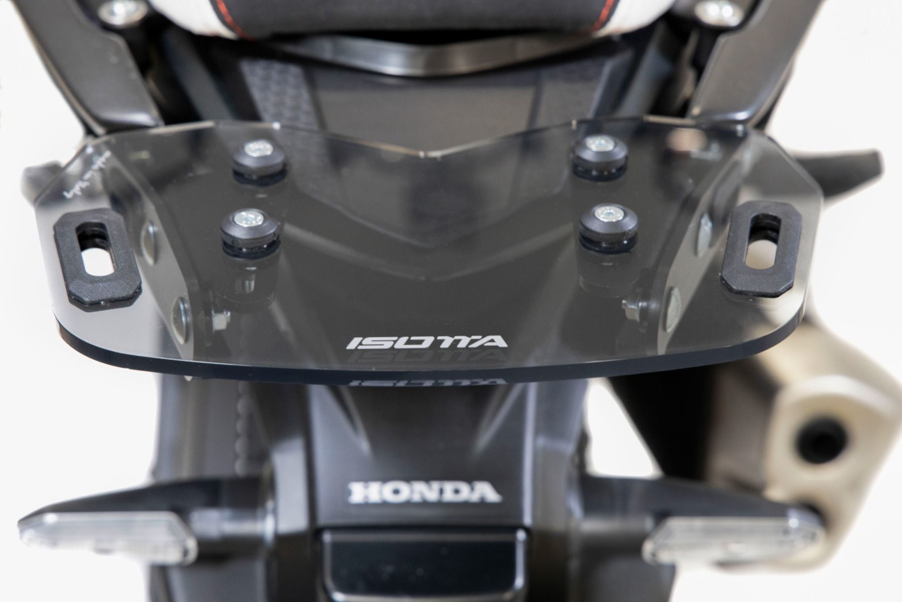 Portaequipajes para Honda CB 500 X (19-23), PMMA, humo claro