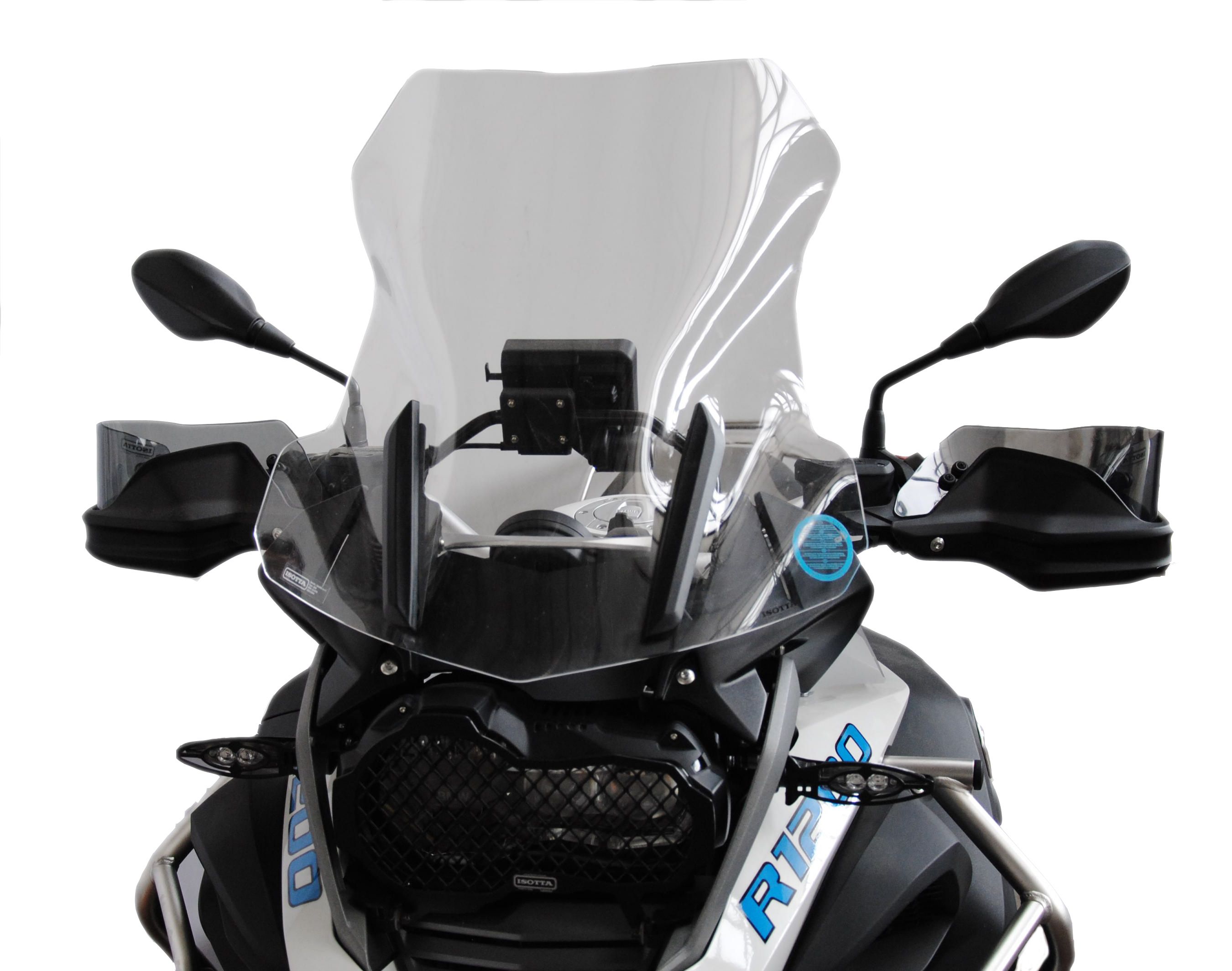 Deflector de aire para el parabrisas de la BMW R 1200 GS LC (13-16), negro mate