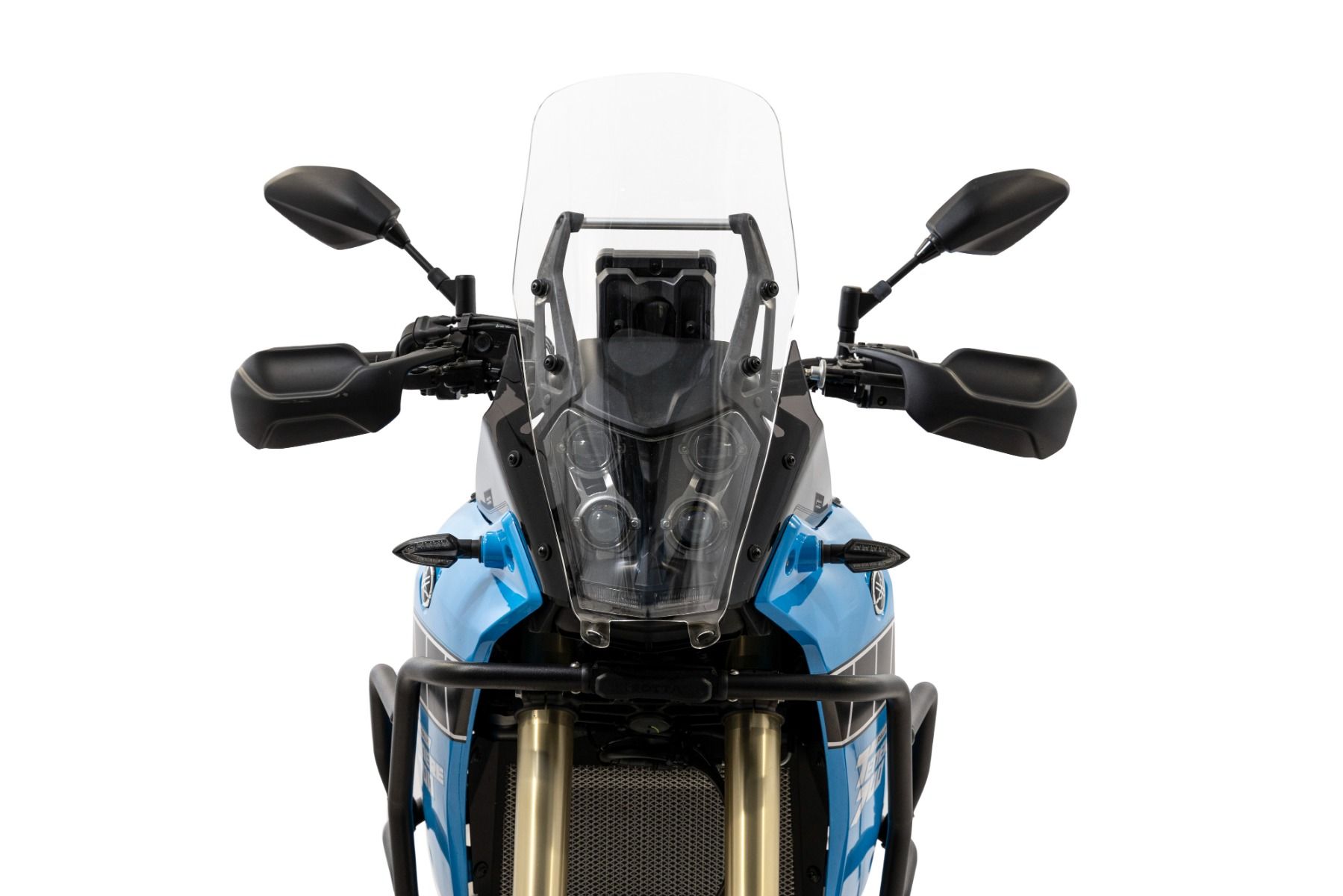 Parabrisas antichoque RSG Rally Storm Guard transparente para Yamaha Teneré 700 (19-24)