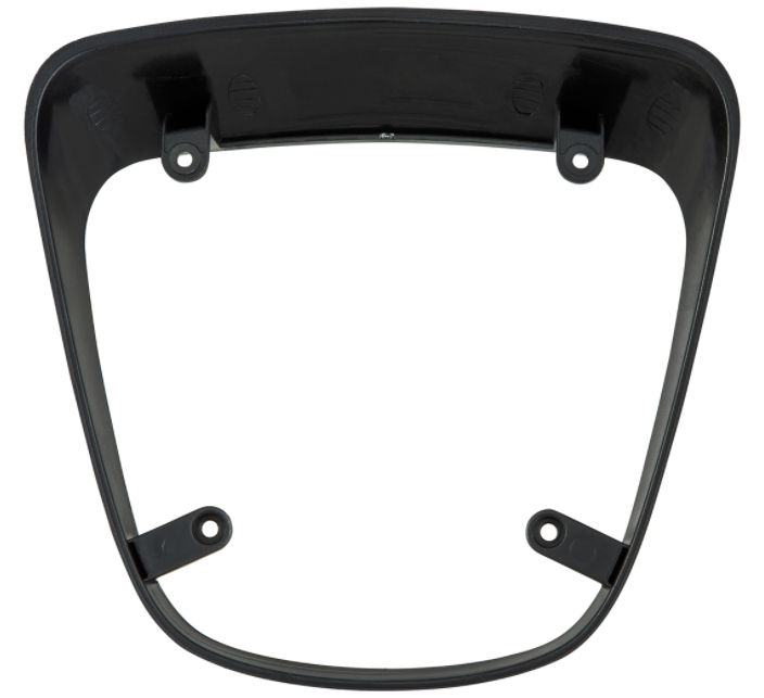 Piloto trasero para Vespa Primavera/Sprint 50-150cc ('18-), negro brillante