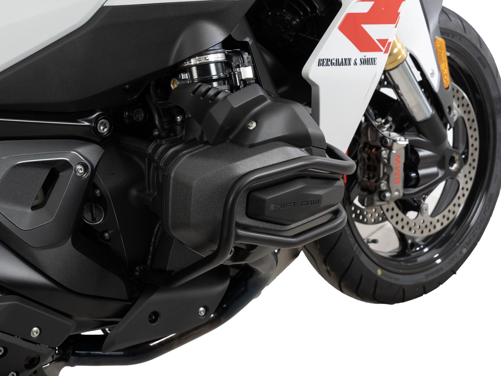 Protector de motor negro para BMW R 1300 RS (25-) Hepco & Becker
