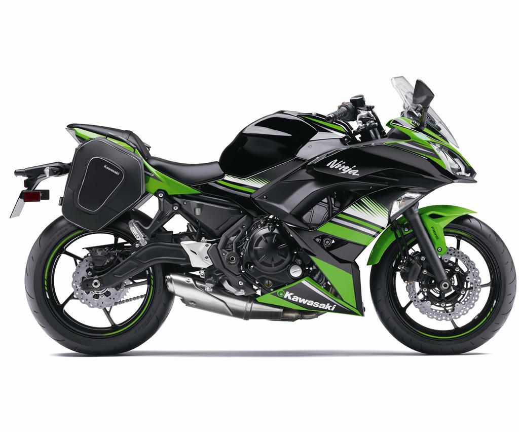 Bolsas laterales 2 x 14 litros para Kawasaki Ninja 650 / Z 650/S Original