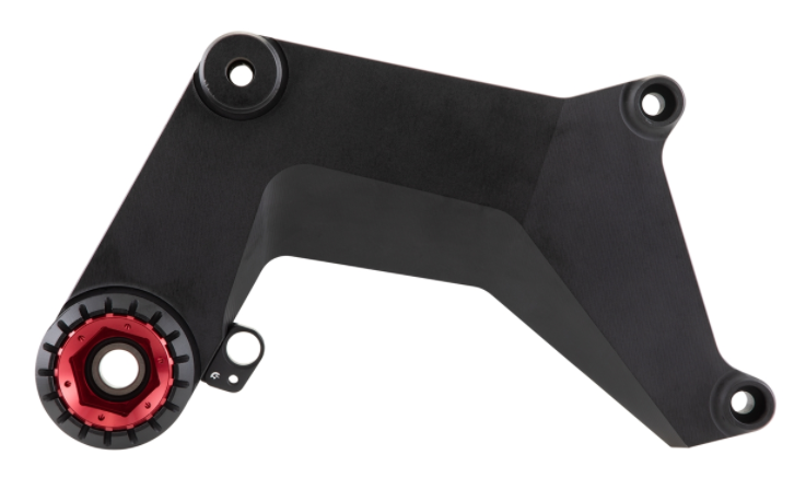 Brazo oscilante para escape de competición, trasero para Vespa GTS/GTS Super/GTV 125-300cc con ABS, negro