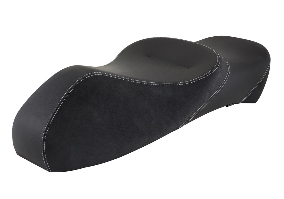 Asiento Touring para Vespa GTS/GTV/GT 125-300cc ('03-'13), negro