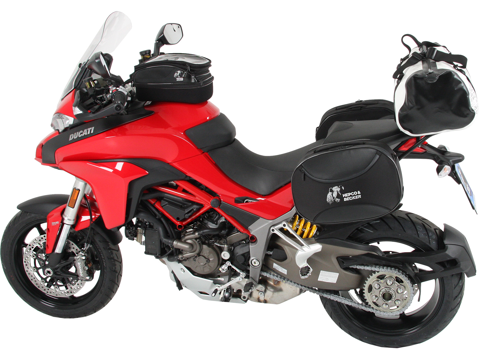 Anilla de depósito básica incl. unidad de bloqueo de la bolsa de depósito para Ducati Multistrada 1200 /S (15-17)