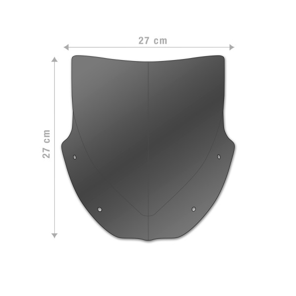 Aerosport parabrisas para Ducati Scrambler (14-21) - Barracuda
