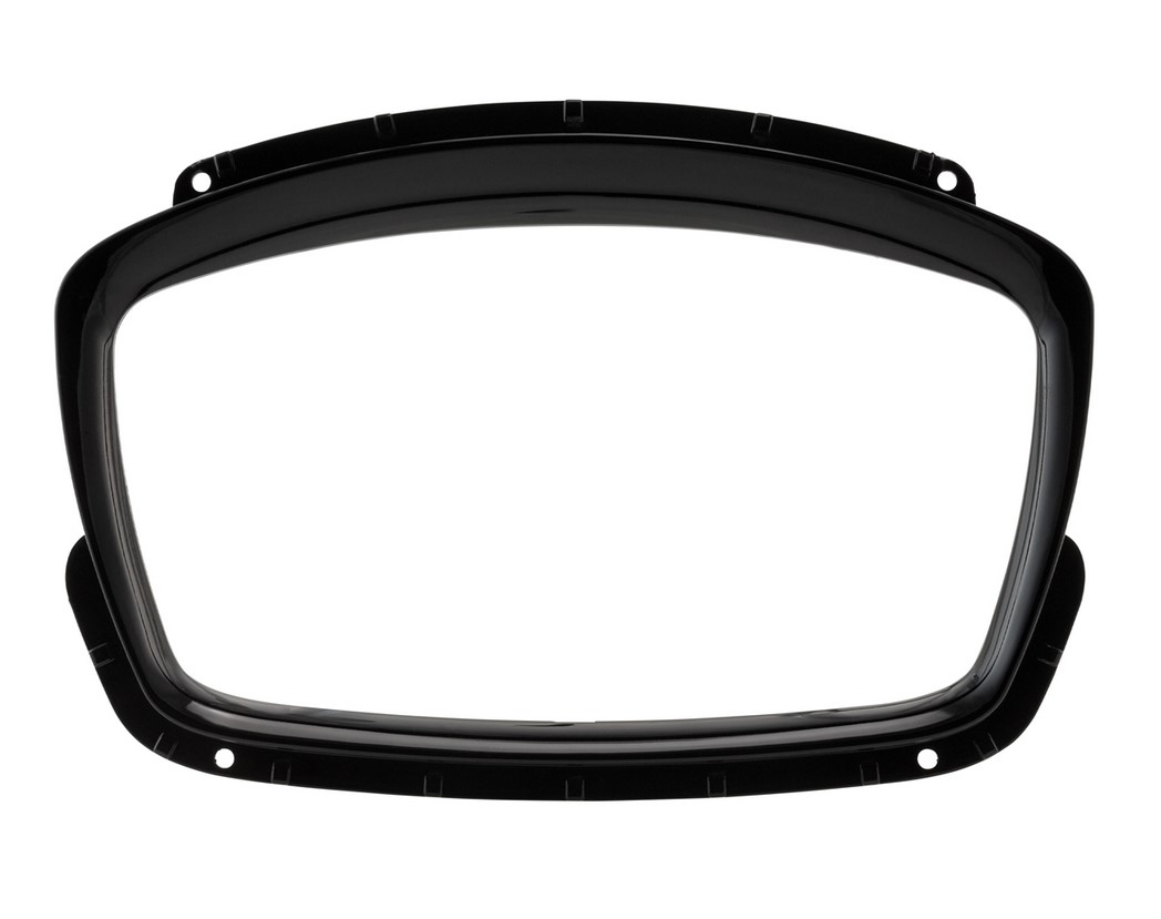 Anillo decorativo velocímetro para Vespa GTS Supertech HPE 125/300 ('19-), negro brillante