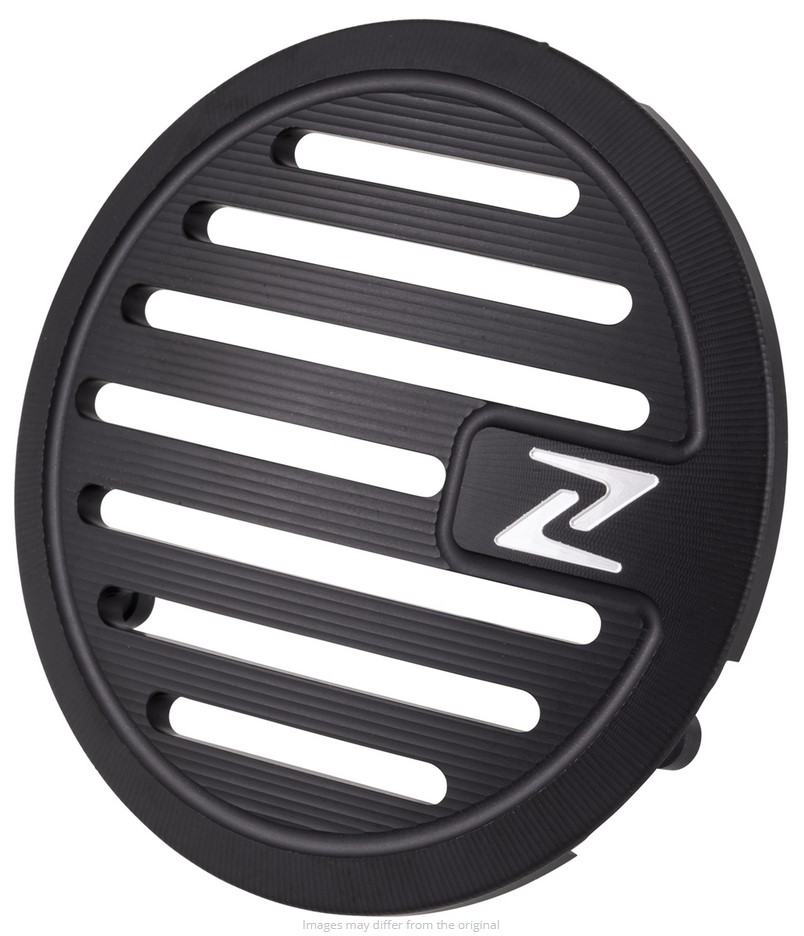 Tapa vario LEADER "Vintage" para Vespa, negro mate