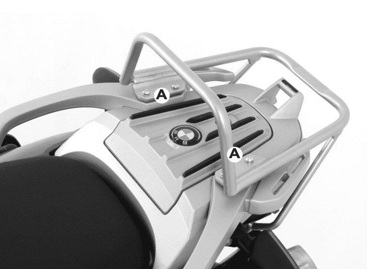 Portaequipajes tubular Topcase para BMW F 650 GS Dakar (04-07)/F 650 GS/G 650 GS (04-07)