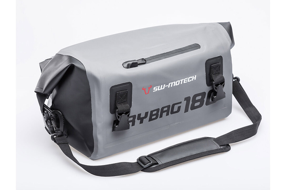 Bolsa trasera Drybag 180 para Aprilia ETV 1200 Caponord, gris / negro - SW Motech
