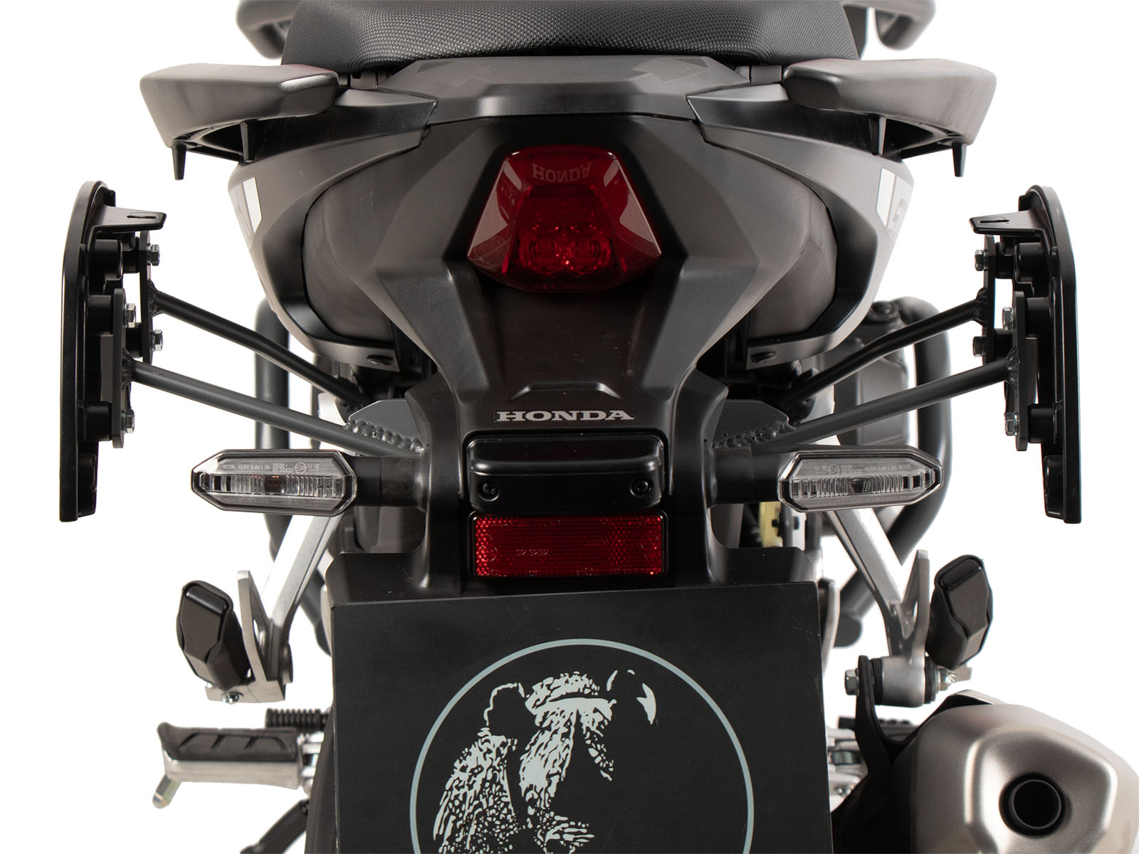 Soporte lateral C-Bow antracita para Honda NX 500 (24-) Hepco & Becker