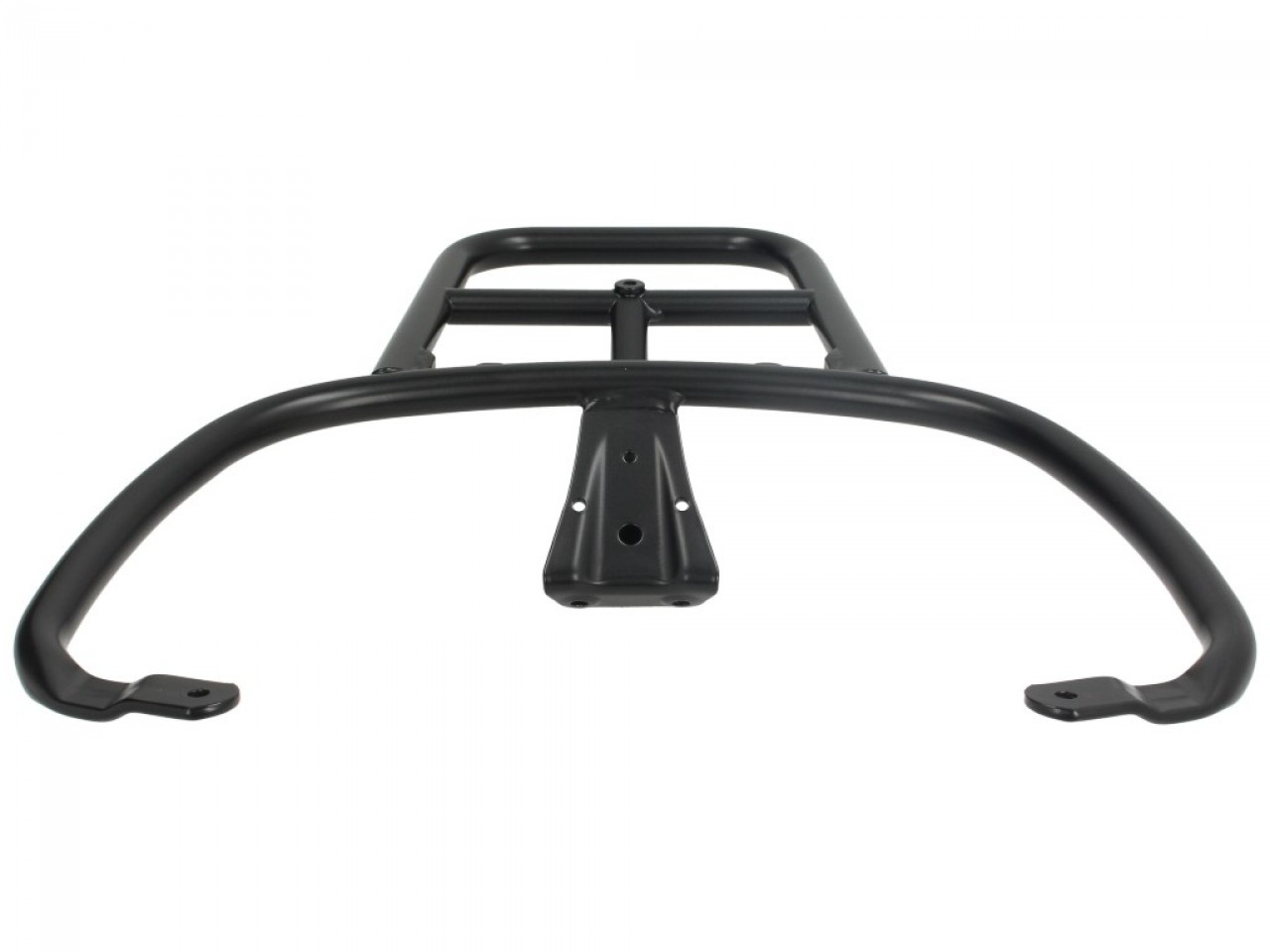 Portaequipajes trasero en negro mate para Vespa Primavera / Sprint / Elettrica