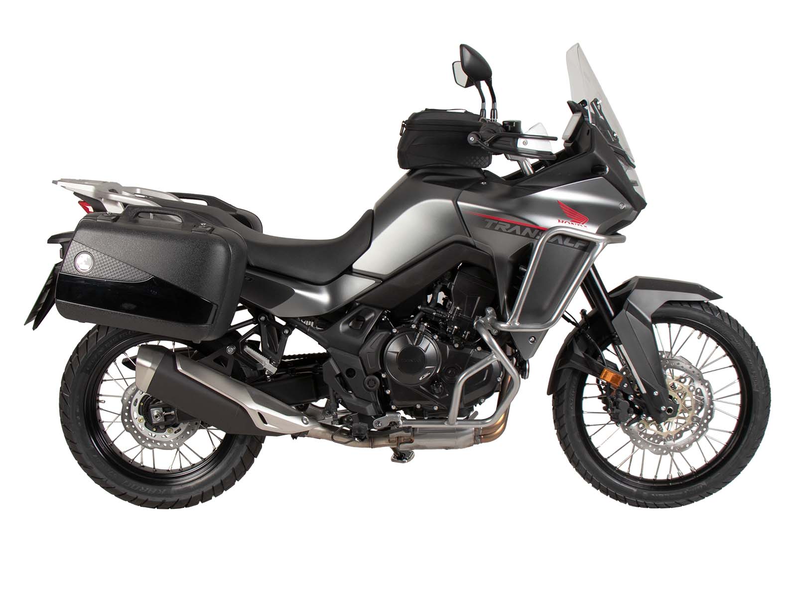 Soporte para maletas laterales atornillado, negro, para Honda XL 750 Transalp / E-Clutch (25-) Hepco & Becker