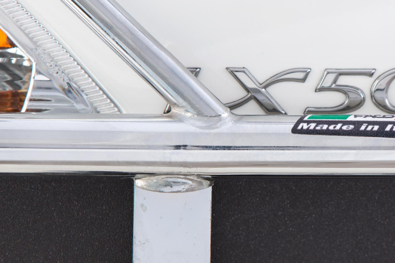 Portaequipajes trasero para Vespa LX/LXV 50-150cc, cromado