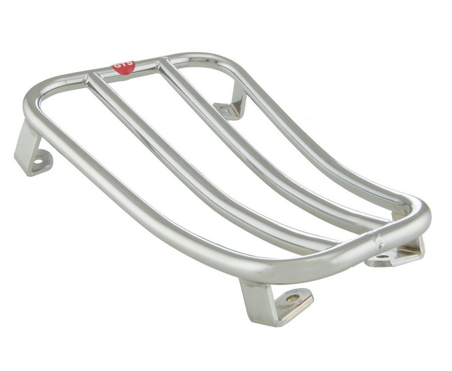 Portaequipajes de paso para Vespa GTS/GTS Super/GTV/GT 60/GT L 125-300cc 4T LC, cromado