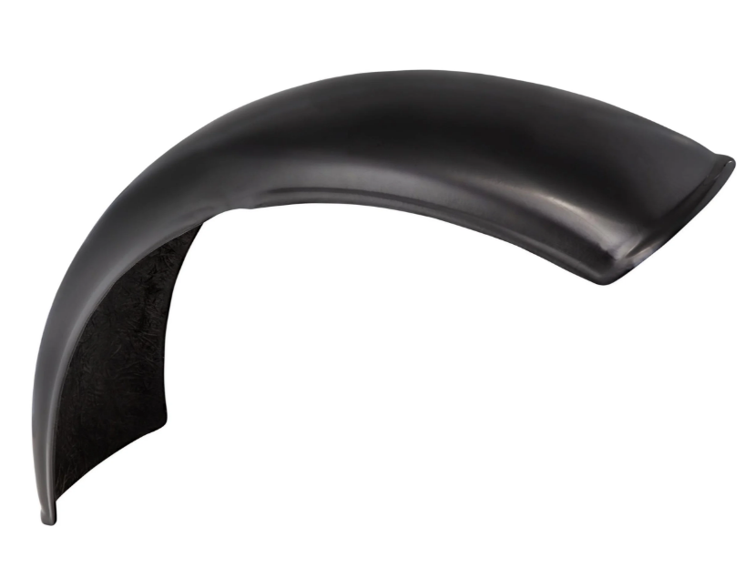 Guardabarros Garelli EVO II sin soporte, universal para Vespa PX 80-200cc, PRFV, negro