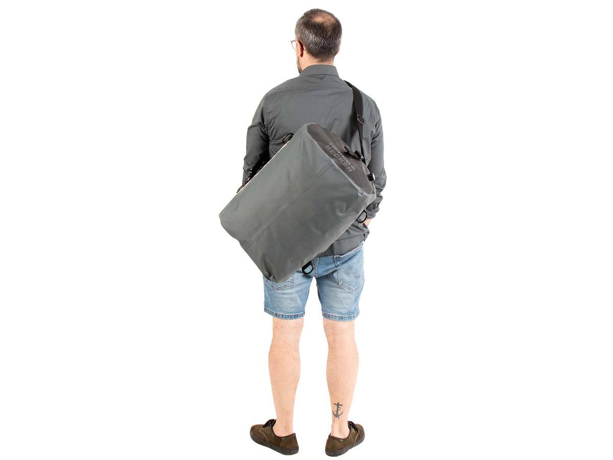 Bolsa trasera Drybrid Bag 30L gris, Hepco & Becker