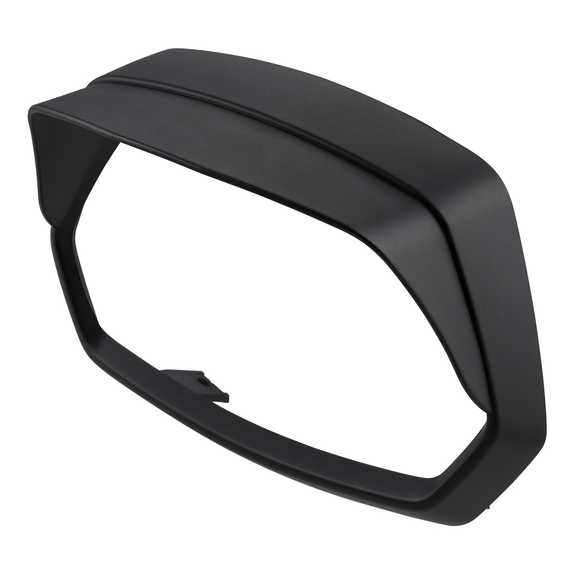 Aro de lámpara negro mate con pantalla para Vespa Sprint 50-150cc ('18-)