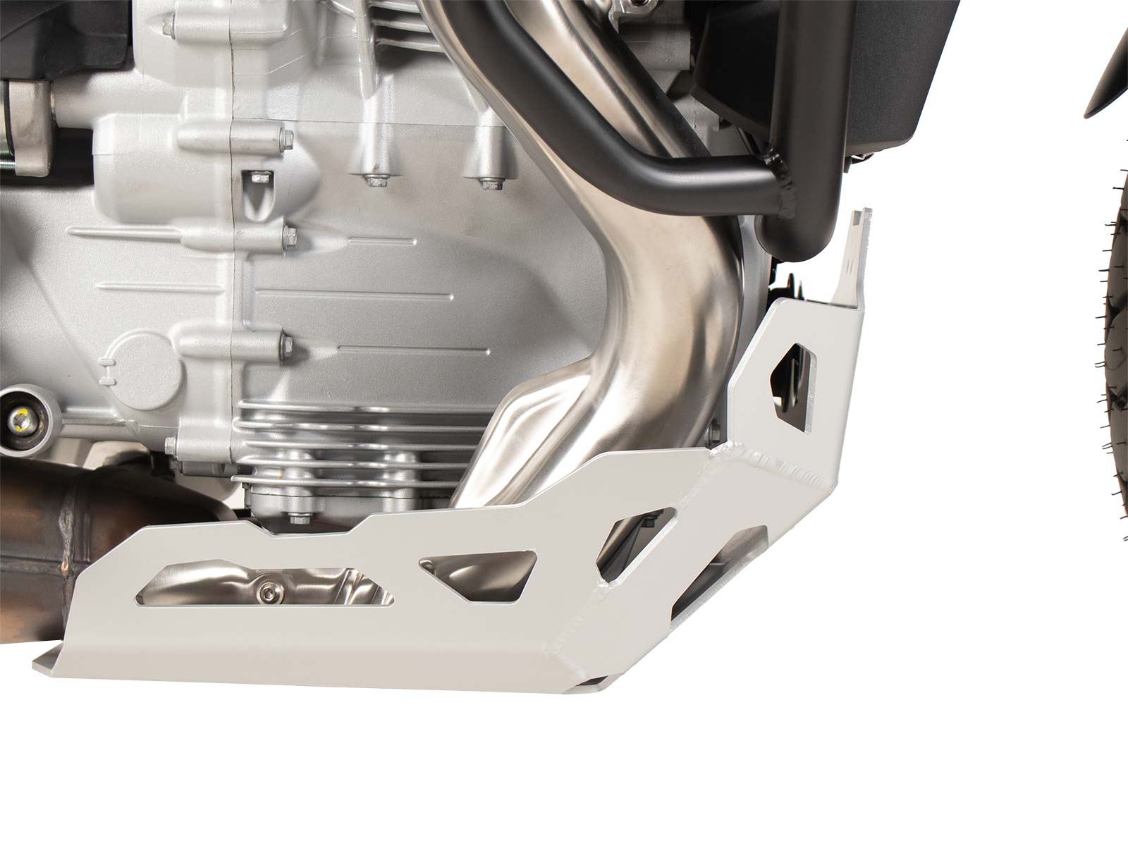 Placa de protección del motor de aluminio para Moto Guzzi Stelvio (24-) Hepco & Becker