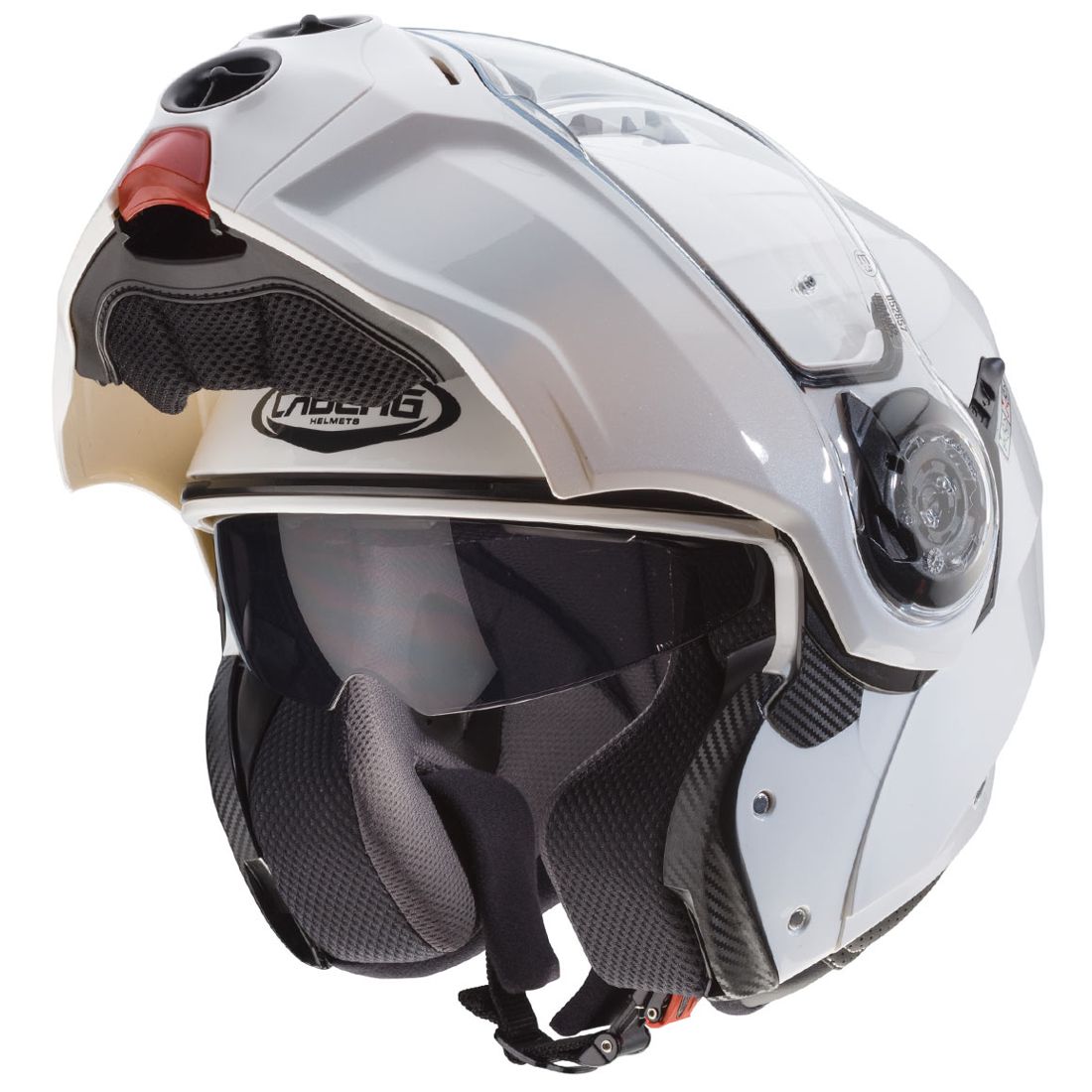 Caberg Helmet Droid, blanco metálico