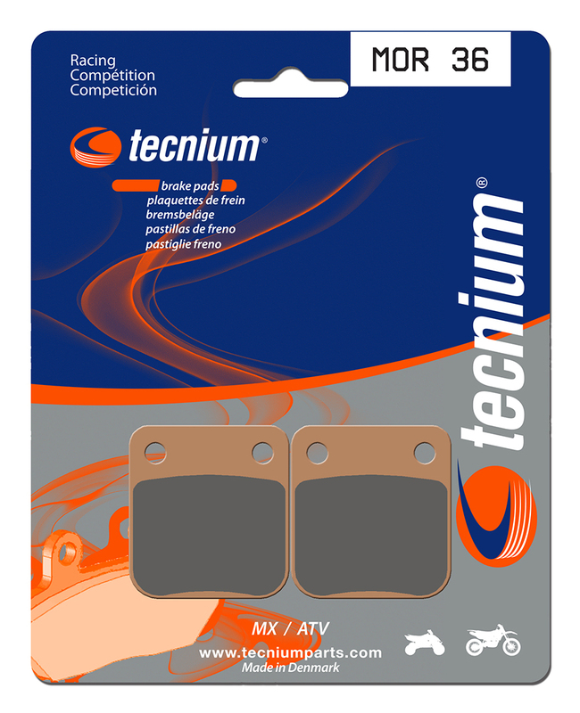 Tecnium Racing MX/ATV pastillas de freno de metal sinterizado - MOR36