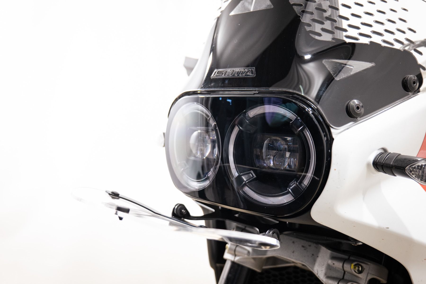 Protector de faro de PMMA para Ducati DesertX
