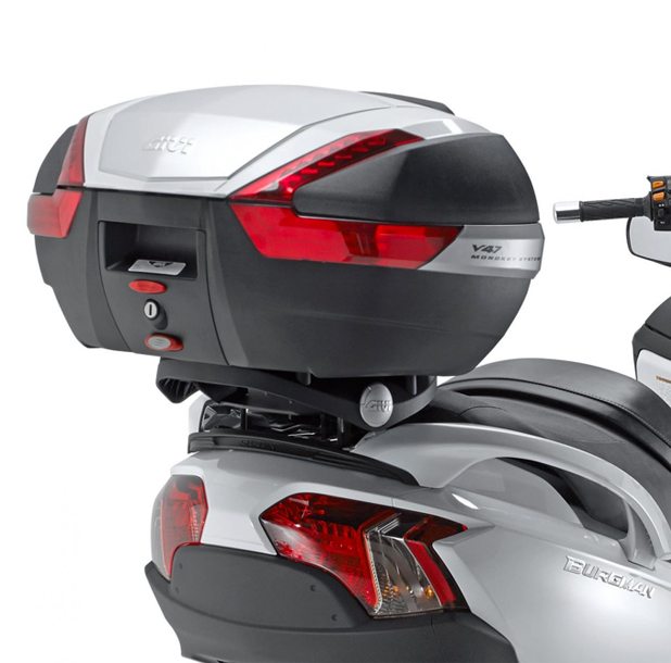 Givi Topcase carrier negro Monokey / Suzuki AN 650 Burgman - Bj. 02 -