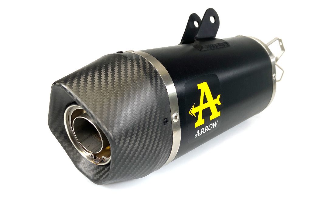 Escape ARROW DARK INDY RACE para KTM 390 Adventure (20-)