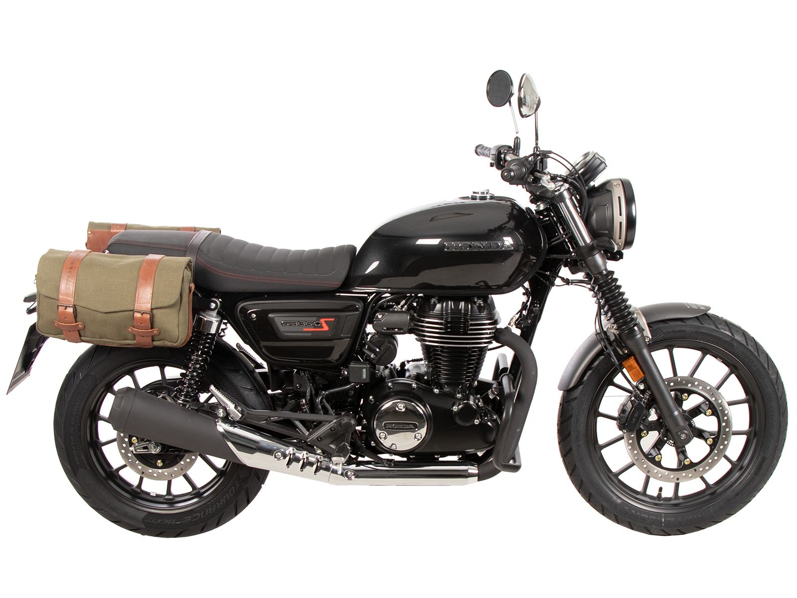 Portabolsas C-Bow negro para Honda GB 350 S (25-) Hepco & Becker