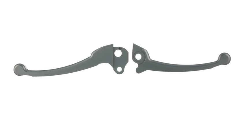 Juego maneta deportiva embrague/freno para Vespa PX 125-200ccm, HBZ Grimeca, derecha/izquierda, gris mate