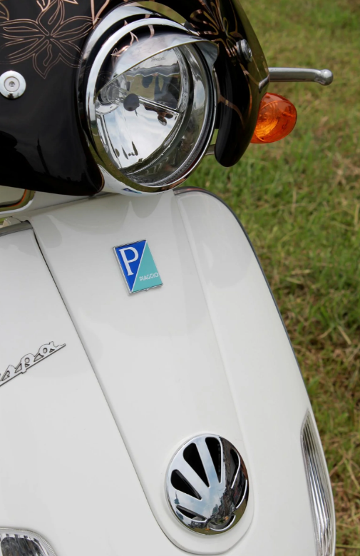 Bocina de inserción Cascade para Vespa LX/LXV 50-150cc, cromada