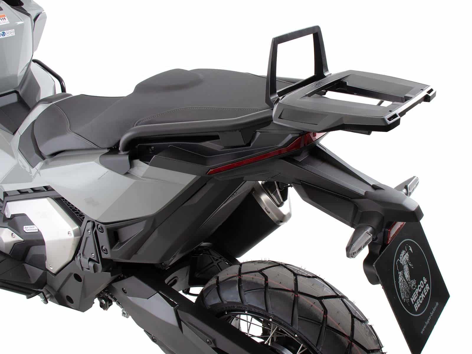 Portamaletas Alurack negro para Honda X-ADV 750 (21-24) Hepco & Becker