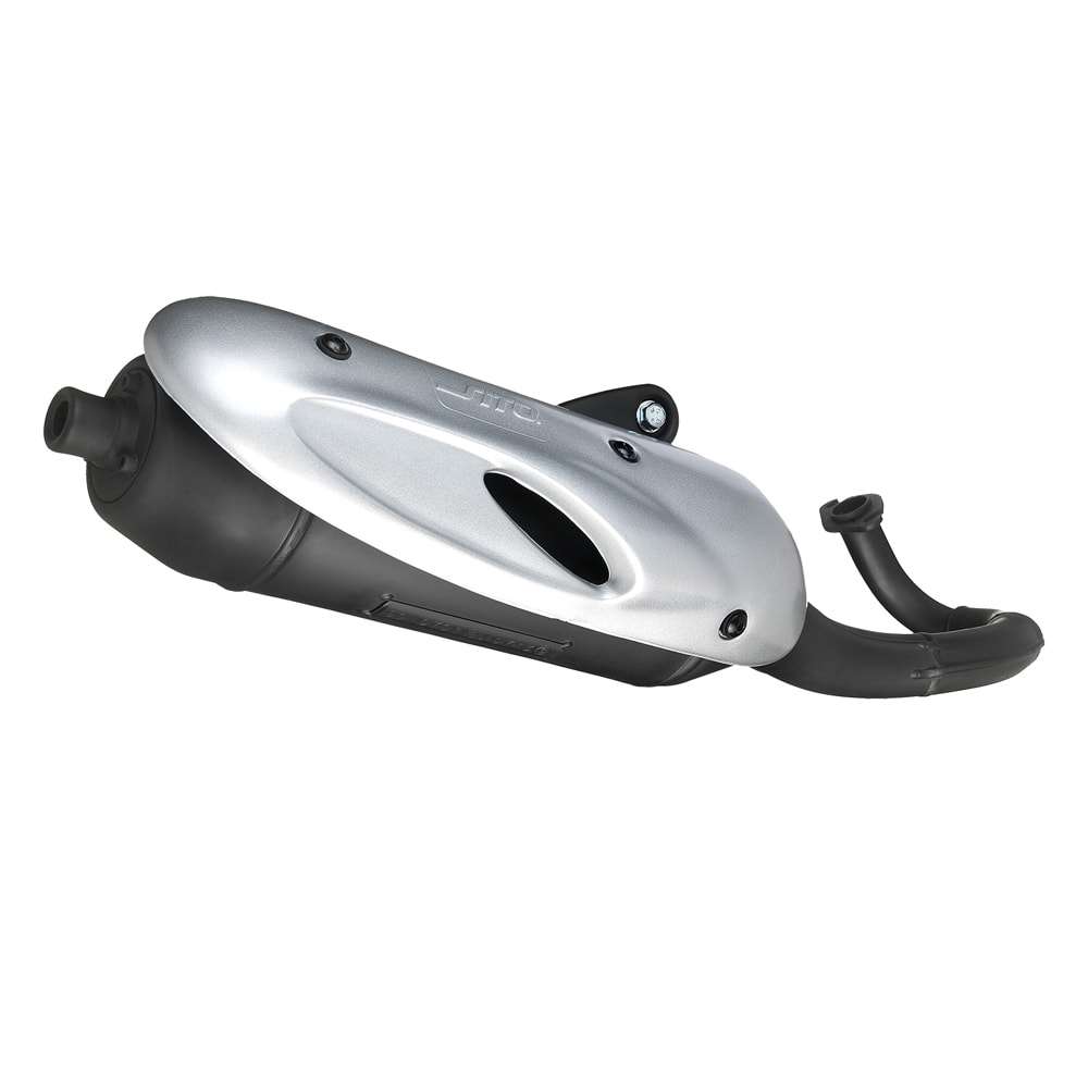 Sistema de escape Sito / LeoVince Sito Standard, Full System para carburador NRG 50 Power DD (05-06)