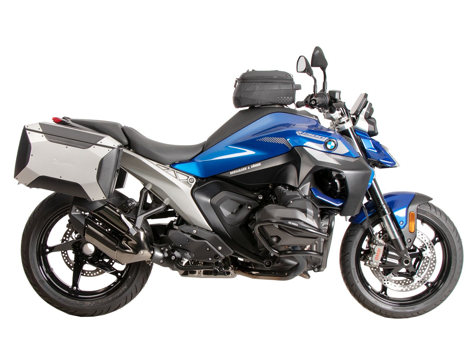 Soporte lateral C-Bow negro para BMW R 1300 R (25-) Hepco & Becker