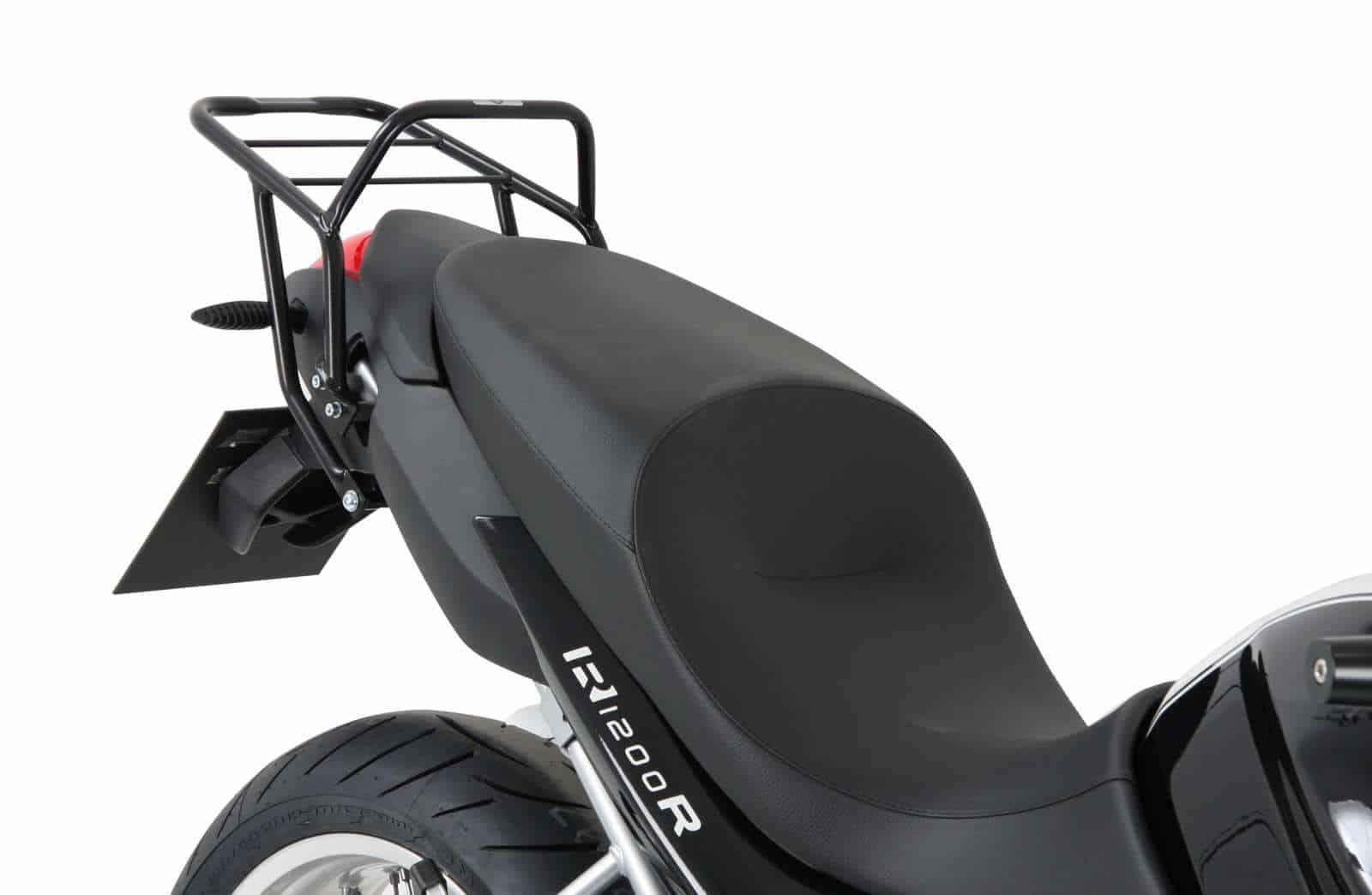 Portaequipajes superior tubular negro para BMW R 1200 R (06-10) Hepco & Becker