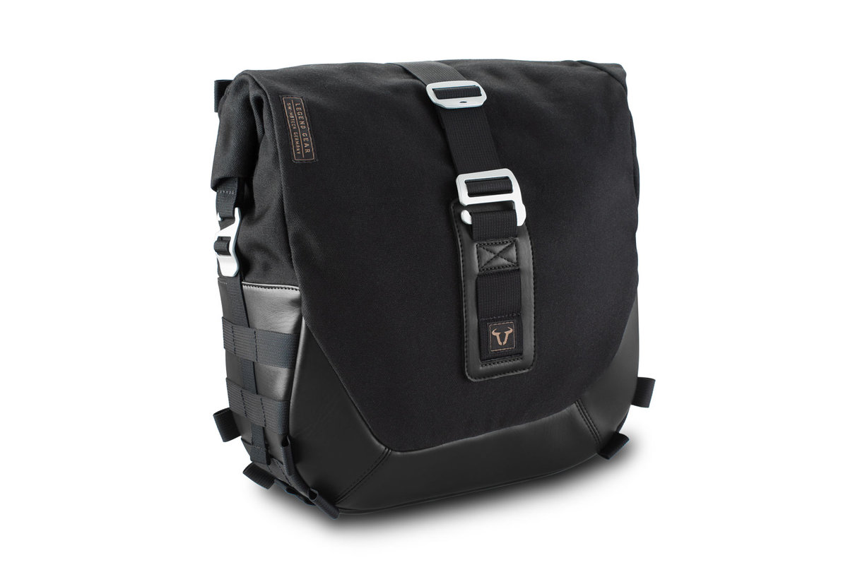 Bolsa Lateral Legend Gear LC2 - Edición Negra Para Soporte Lateral SLC Derecho Honda XL 750 TRANSALP SW Mo