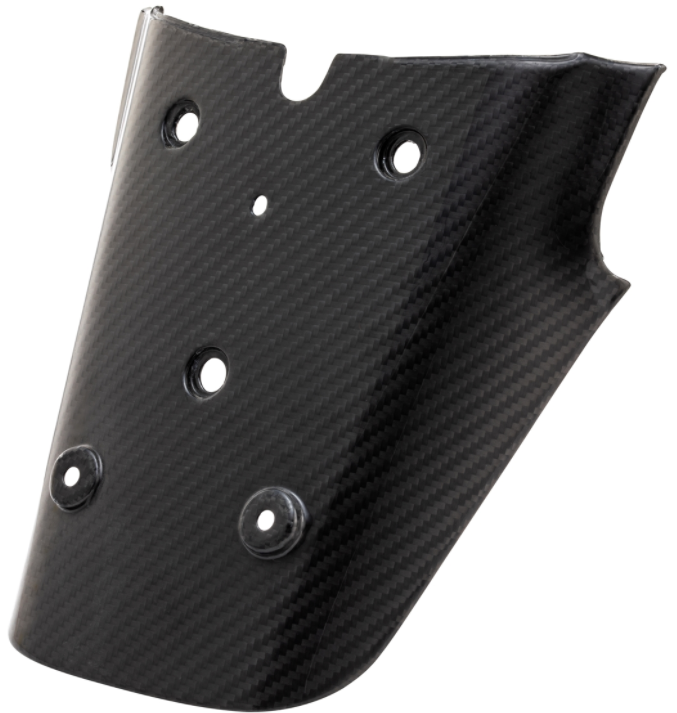 Soporte de matrícula trasero para Vespa GTS/GTS Super/GTV 125-300cc, Carbono