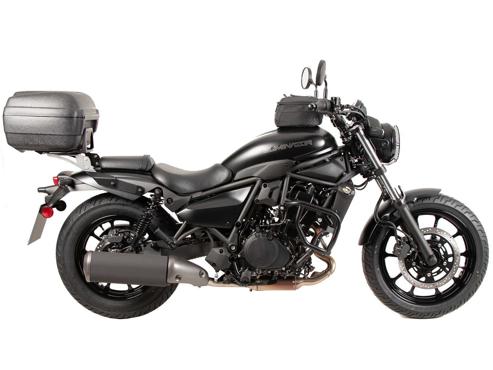 Portamaletas superior de aluminio para Kawasaki Eliminator 500 (24-) Hepco & Becker