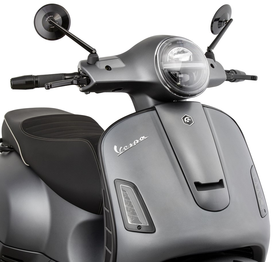 Cascada para Vespa GTS/GTS Super/GTV/GT 60/GT/GT L 125-300cc (-'18), gris