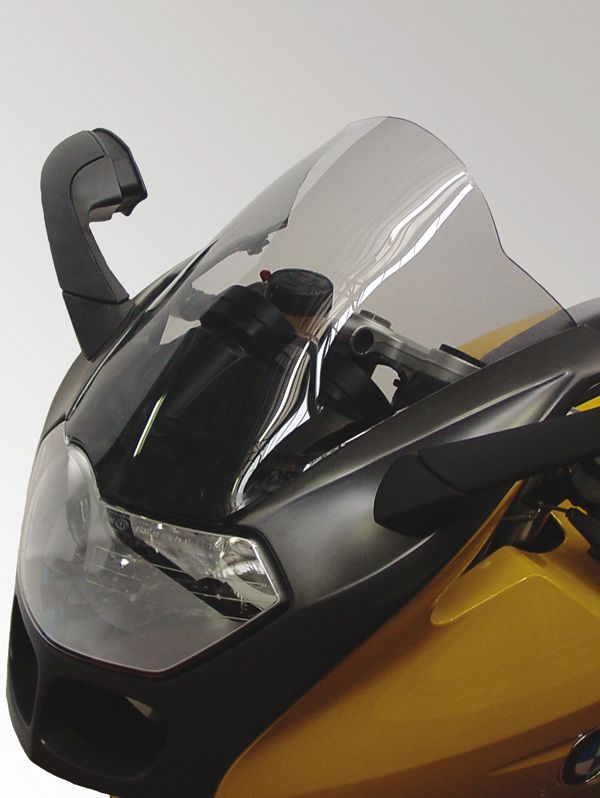 Parabrisas Double Bubble - altura 375 mm para BMW R 1200 S (04-06), humo claro