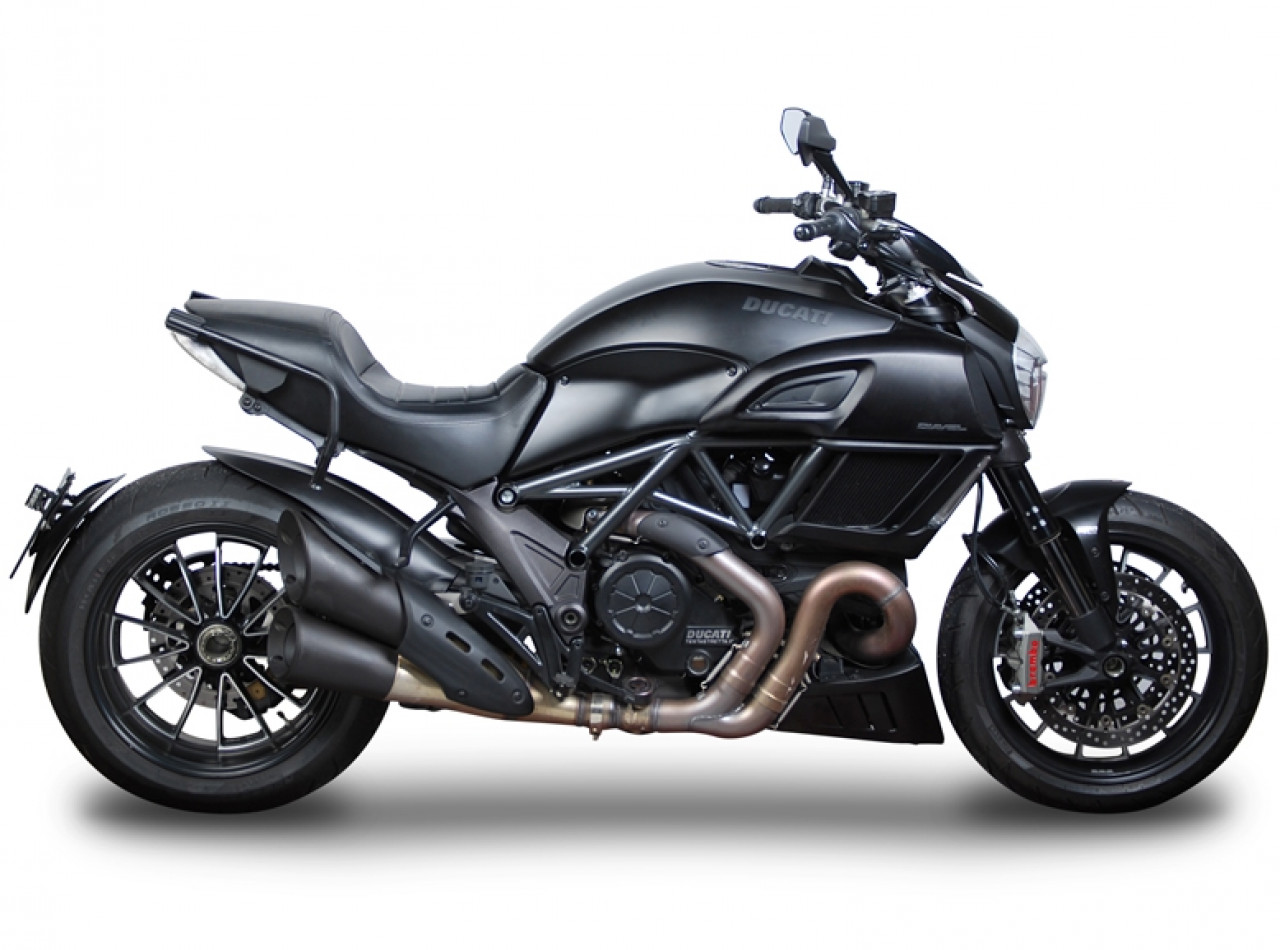 Portaequipajes Shad 3P para Ducati Diavel (13-18)