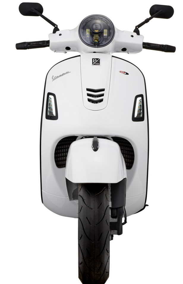 Kit de indicador delantero izquierdo/derecho para Vespa GTS/GTS Super/GTV/GT 60/GT/GT L ('03-'13), tintado