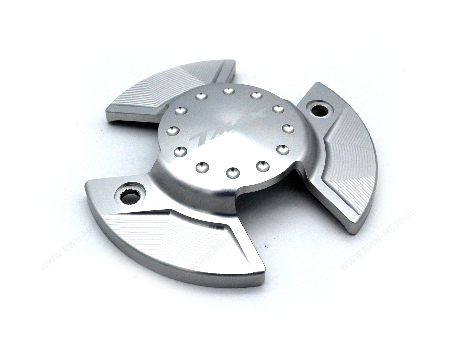 Tapa del motor Billet plata para Yamaha T-MAX (22-) Original