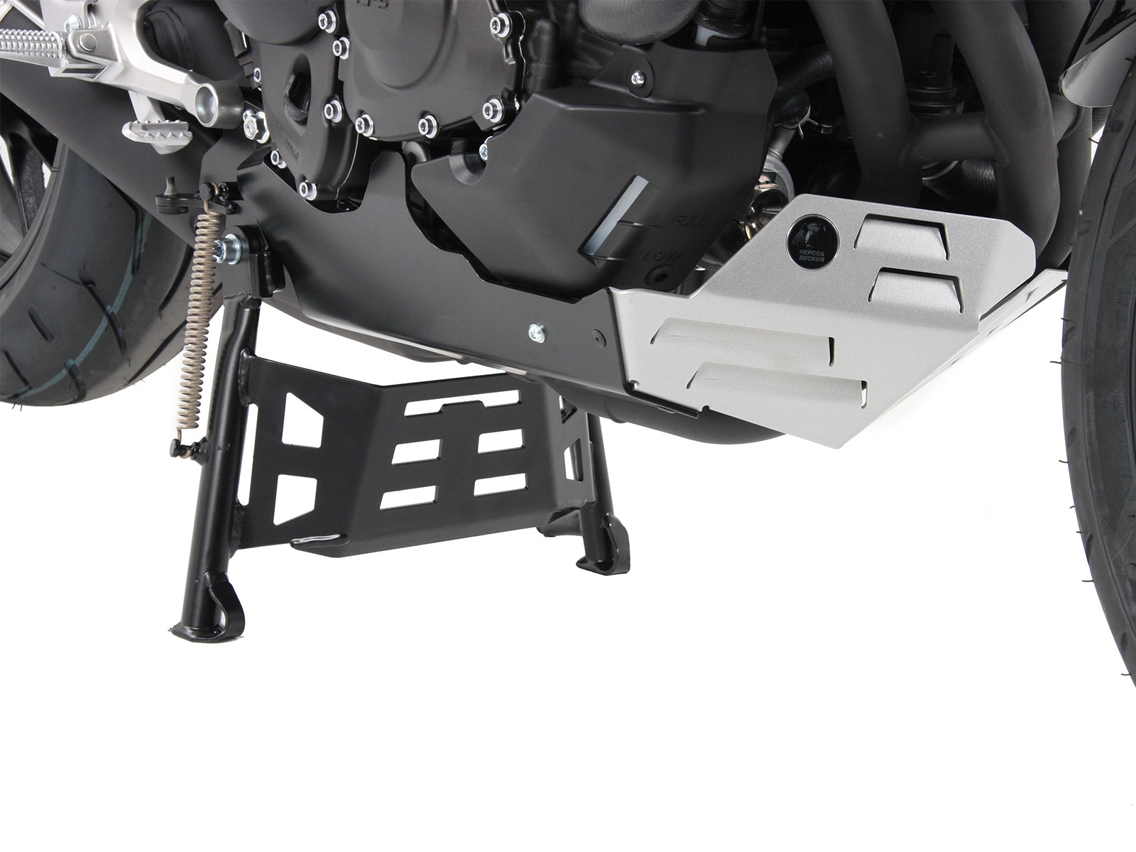 Caballete principal negro para Yamaha XSR 900 (Bj.16-) Hepco & Becker