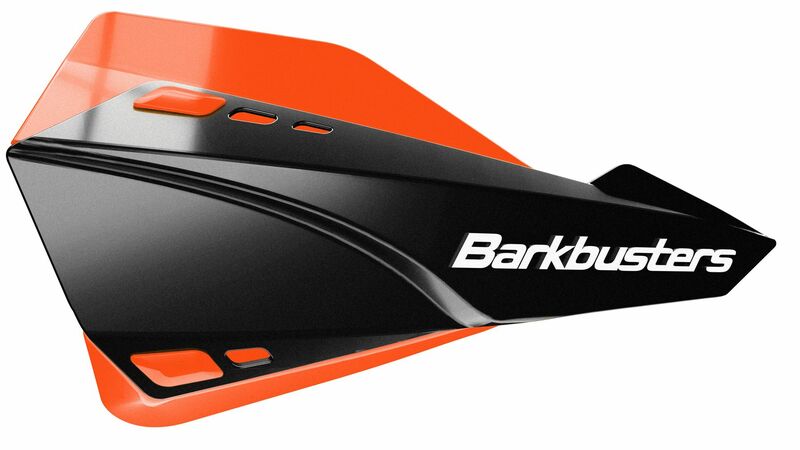 Barkbusters Sabre Handschützer-Set Universalhalterung Schwarz/Orange