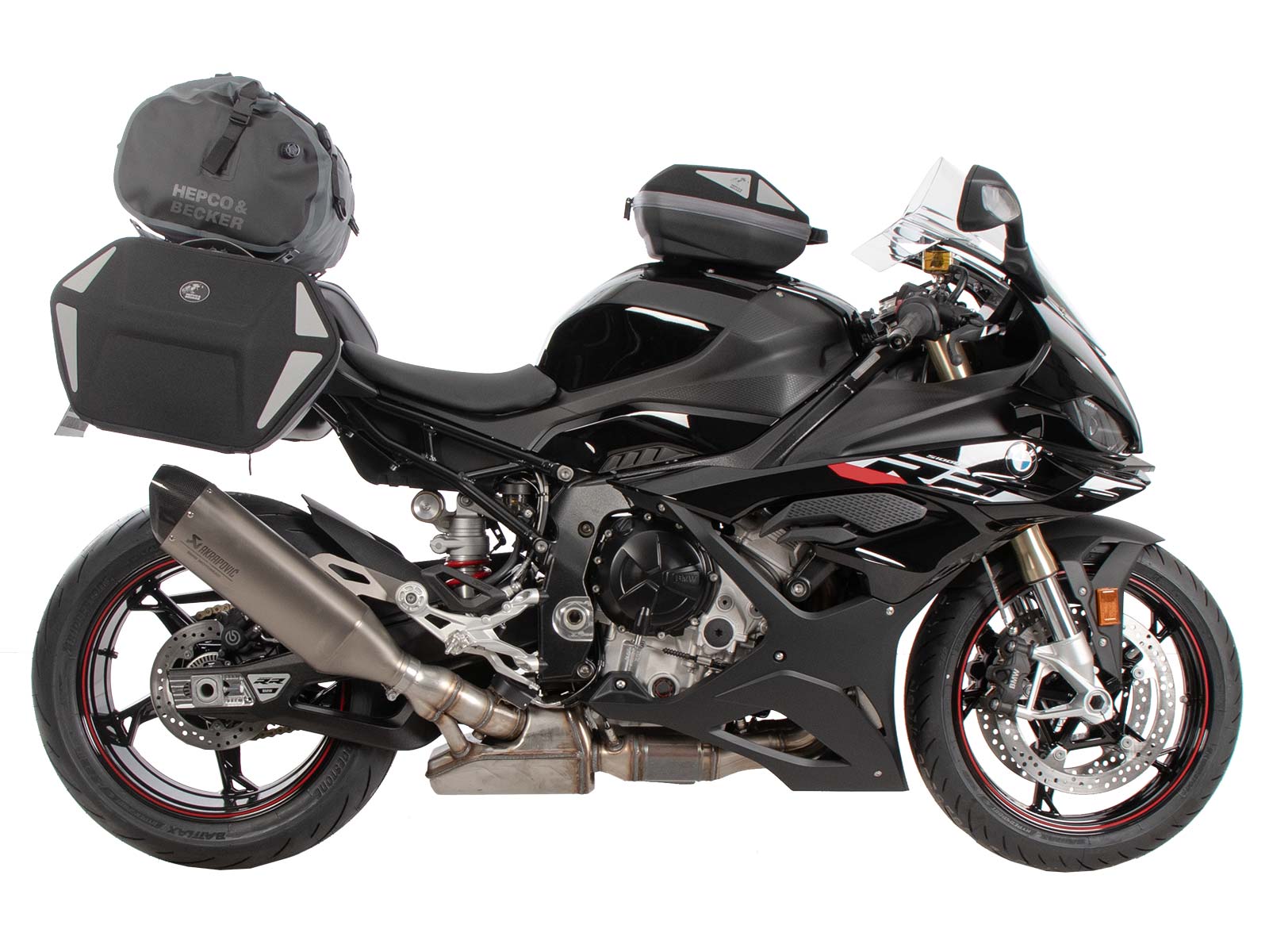 Portaequipajes deportivo fijo negro para BMW S 1000 RR (23-) Hepco & Becker