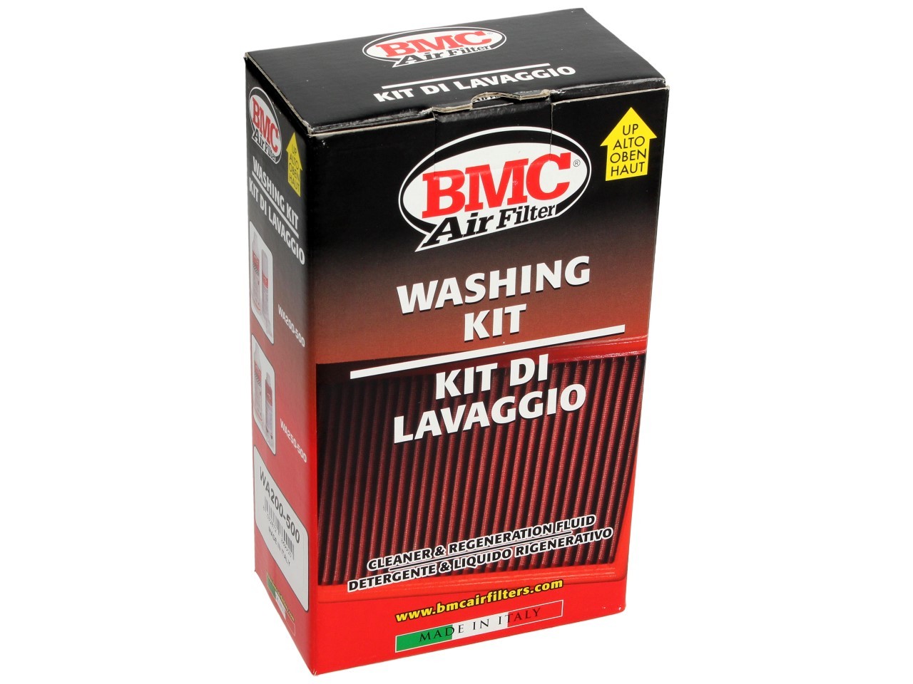 Kit de limpieza del filtro de aire BMC Sport (200 ml de aceite para filtros y 500 ml de limpiador - WA200-500)